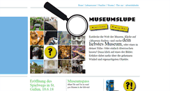 Desktop Screenshot of museumslupe.ch